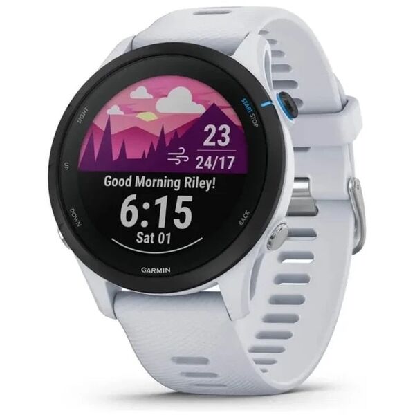 Garmin Forerunner 255 Music Ρολόι τρεξίματος, 46 mm, Whitestone
