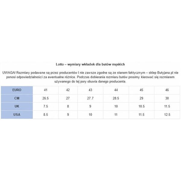 Lotto Makera 2401070U-1110 Μαύρο 44