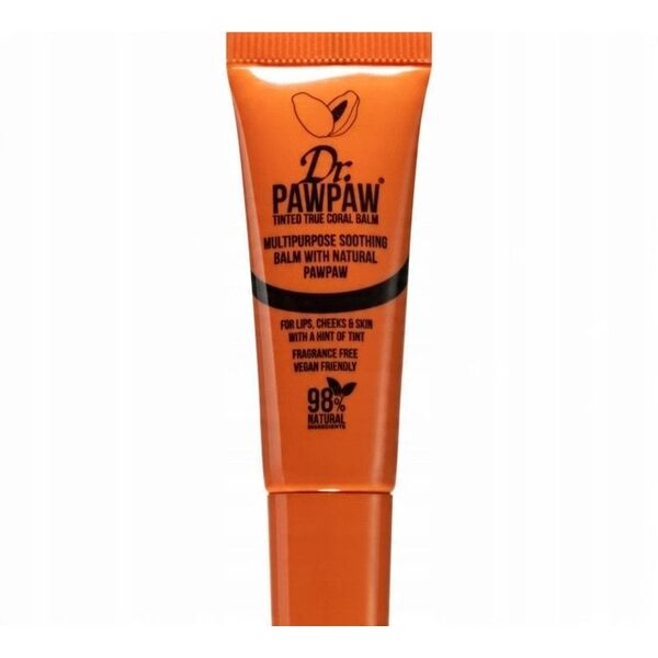 Πολυχρηστικό βάλσαμο χειλιών DR. PAWPAW, True Coral, 10ml