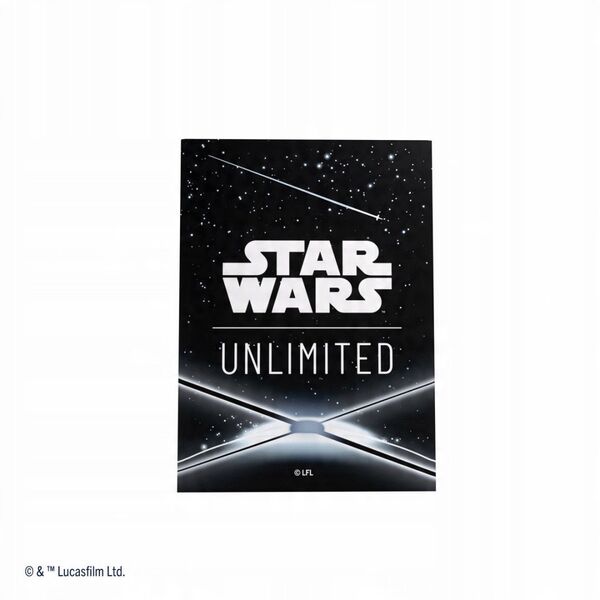 Gamegenic: Star Wars Unlimited - Art Sleeves - Κάρτα Πίσω Μαύρο