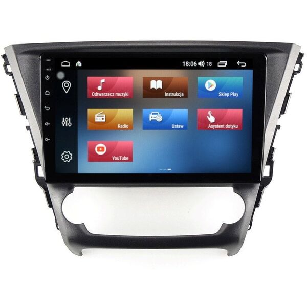 Ραδιόφωνο πλοήγησης GPS Toyota Avensis 2015-18 Android