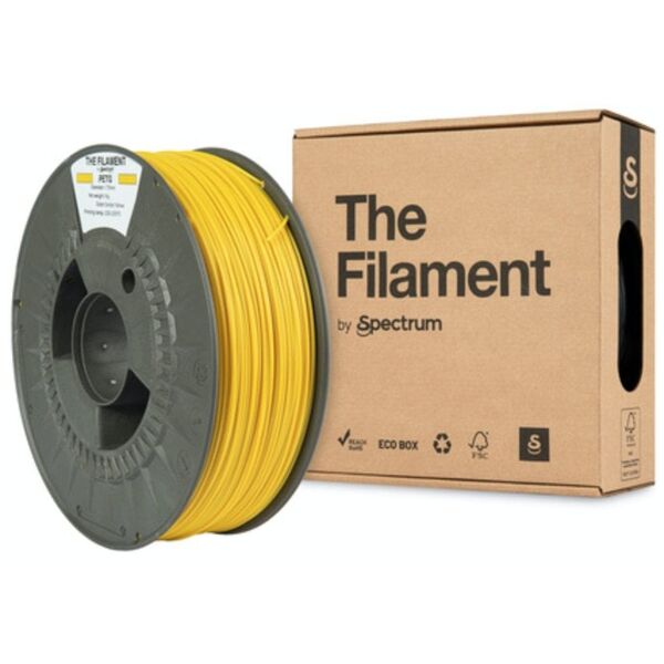 The Filament 3D filament, PETG, 1,75mm, 1000g, TF-24023, sorbet yellow