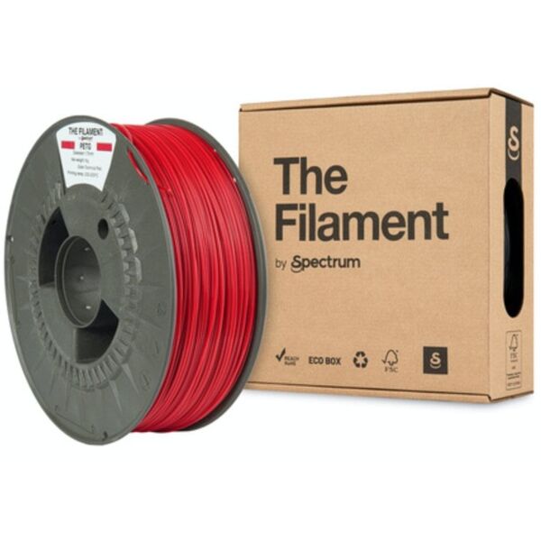 The Filament 3D filament, PETG, 1,75mm, 1000g, TF-24020, technical red