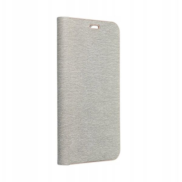 Θήκη LUNA Book Gold για SAMSUNG S25 Plus ασημί