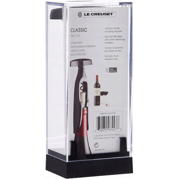 Le Creuset Corkscrew TM-110 Table Model 15cm matte black 0630870074476
