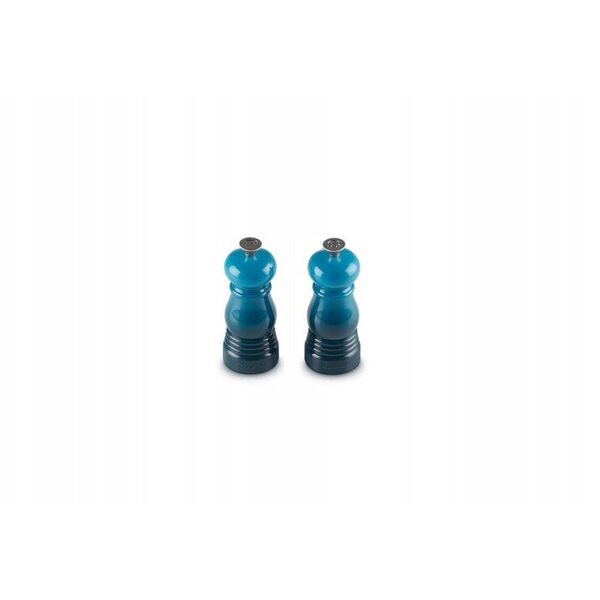 Le Creuset Salt and Pepper Mill Set 11cm Blue 0630870215732
