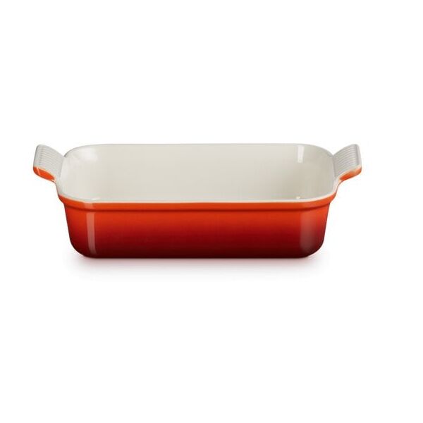 Le Creuset Bakeware rectangular Heritage stoneware 26x19cm / 2 4L orange 0843251102730