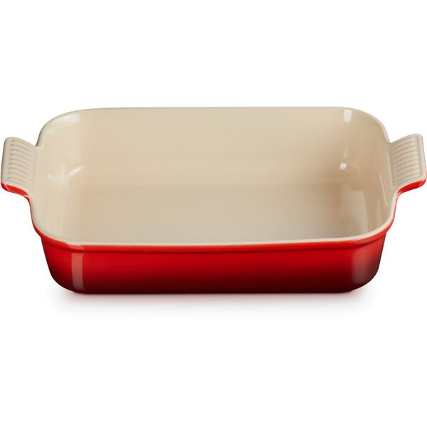 Le Creuset Rectangular Heritage Stoneware Baking Dish 32x24cm / 4L Orange 0843251103065
