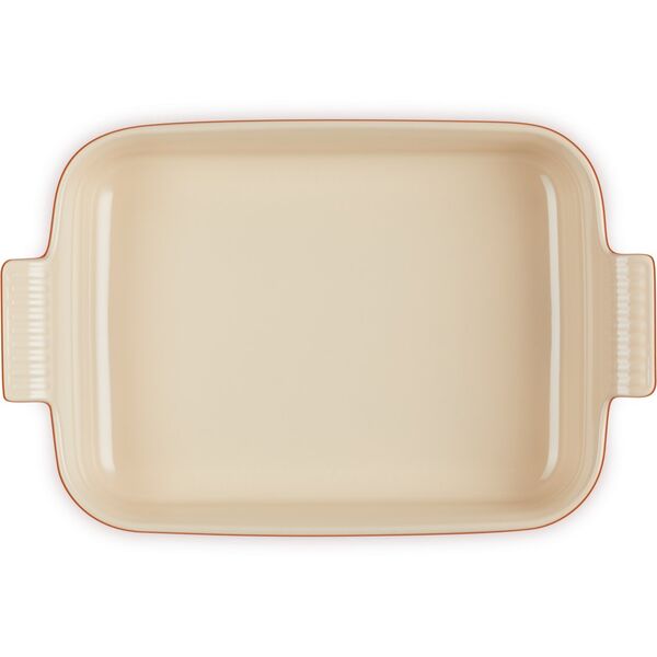 Le Creuset Rectangular Heritage Stoneware Baking Dish 32x24cm / 4L Orange 0843251103065