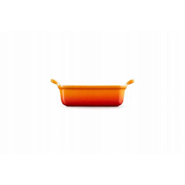 Le Creuset Bakeware rectangular Heritage stoneware 19x14cm / 1 1L orange 0843251102471