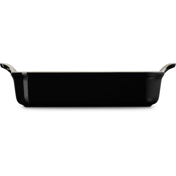 Le Creuset Rectangular Heritage Stoneware Baking Dish 32x24cm / 4L Black 0843251103256
