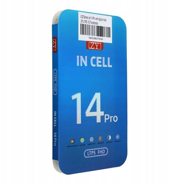 Οθόνη για iPhone 14 Pro με μαύρη οθόνη αφής (ZY-LTPS) IC Transferable