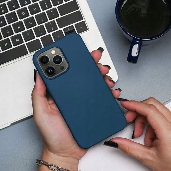 Θήκη σιλικόνης για IPHONE 16 Pro Max μπλε
