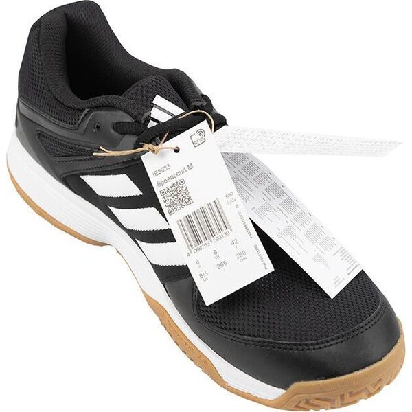 Buty męskie treningowe adidas Speedcourt czarno-białe IE8033 42 2/3