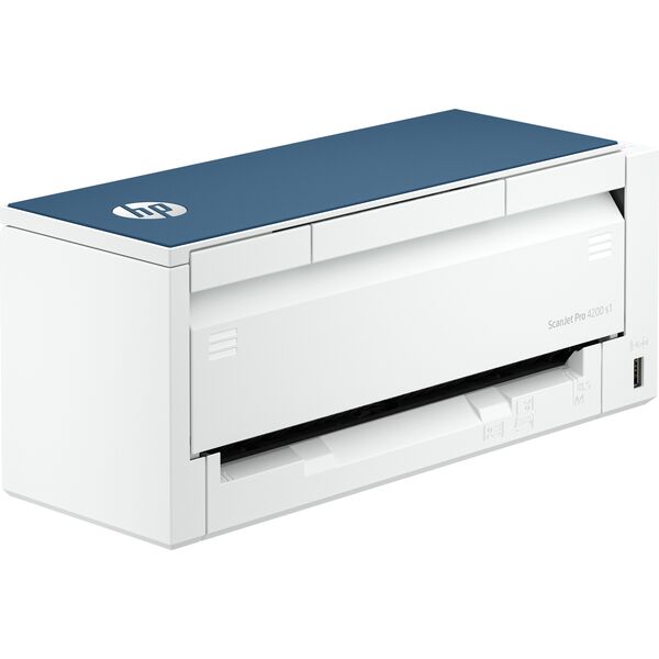 HP Scanjet Pro 4200 s1 - Dokumentenscanner - Duplex - 216 x 5842 mm - 1200 dpi x 1200 dpi - bis zu 40 Seiten/Min. (einfarbig) / bis zu 40 Seiten/Min. (Farbe) - automatischer Dokumenteneinzug (50 Blatter) - bis zu 4500 Scanvorgange/Tag - USB 3.0