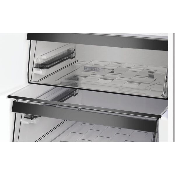 Ψυγείο Whirlpool | WHK 26402 XP4E | Κατηγορία ενεργειακής απόδοσης E | Ελεύθερη τοποθέτηση | Συνδυασμός | Ύψος 203.5 cm | Σύστημα No Frost | Καθαρή χωρητικότητα ψυγείου 249 L | Καθαρή χωρητικότητα καταψύκτη 106 L | Οθόνη | 37 dB | Ασημί