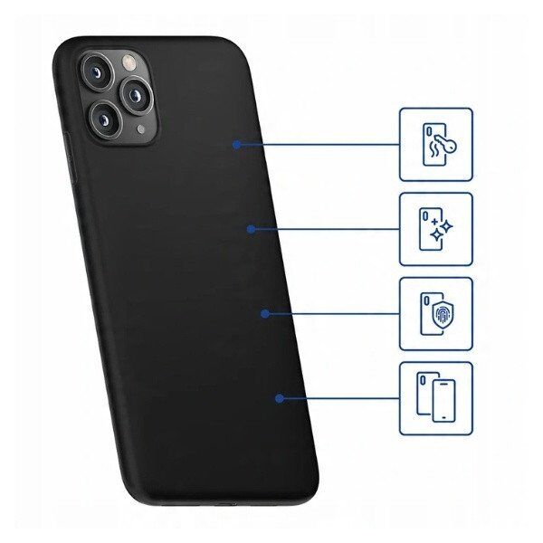 Μαλακή θήκη ζελέ εύκαμπτη θήκη κάλυμμα για Xiaomi Poco M3 μαύρο