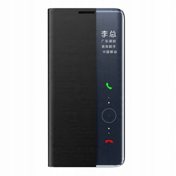 New Sleep Case θήκη με καπάκι με λειτουργία βάσης Samsung Galaxy A03s (166,5) μαύρο