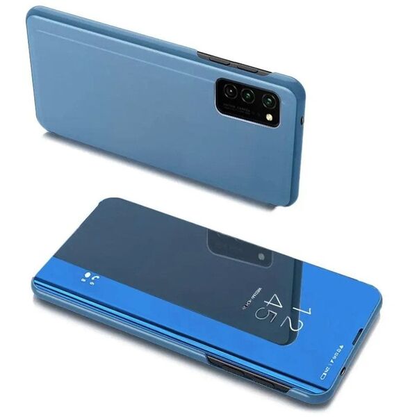 Θήκη Clear View Case με καπάκι Samsung Galaxy A03s (166,5) μπλε