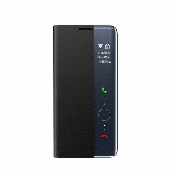 Νέα θήκη Sleep Case pokrowiec etui με καπάκι και λειτουργία βάσης Samsung Galaxy A73 μαύρο