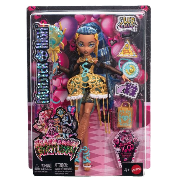 Monster High Τρομακτικά Γλυκά Γενέθλια Cleo de Nile Κούκλα JBG76