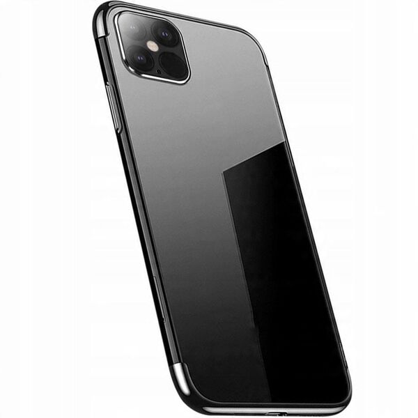 Διάφανη θήκη ζελέ με μεταλλικό πλαίσιο Samsung Galaxy A13 5G μαύρο