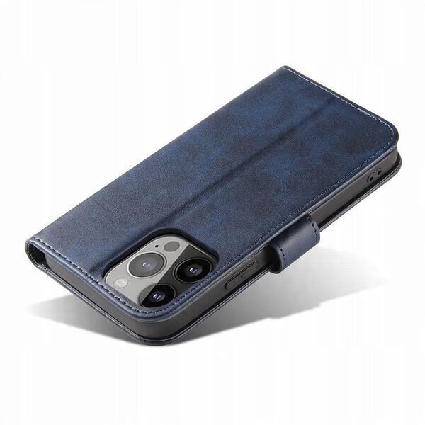 Θήκη Magnet etui Samsung Galaxy S23 Ultra pokrowiec z klapką portfel podstawka niebieskie