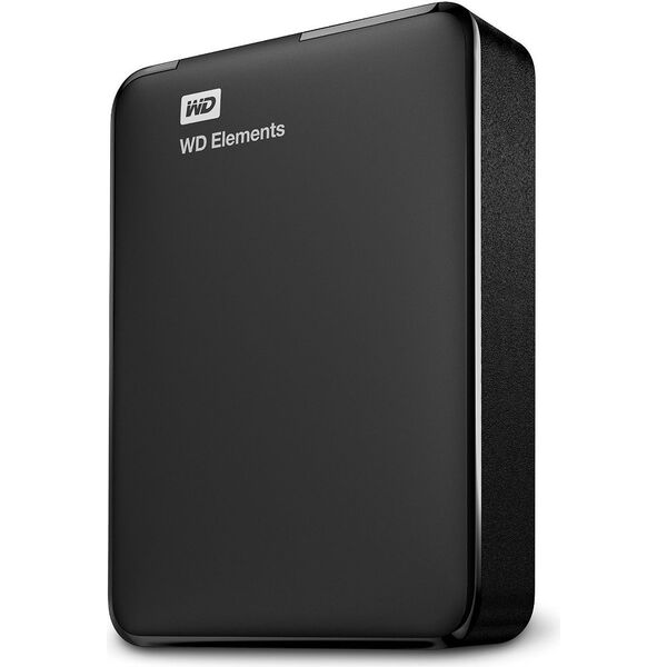 Dysk zewnętrzny HDD WD Elements Portable 4TB Czarno-biały (WDBU6Y0040BBK-WESN)