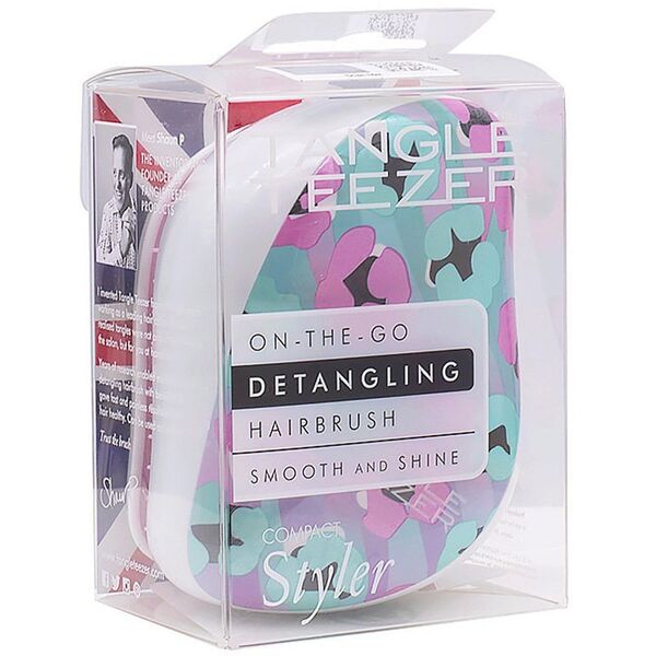Tangle Teezer, Compact Styler, Detangler, Βούρτσα Μαλλιών, Ροζ Aqua Για Γυναίκες