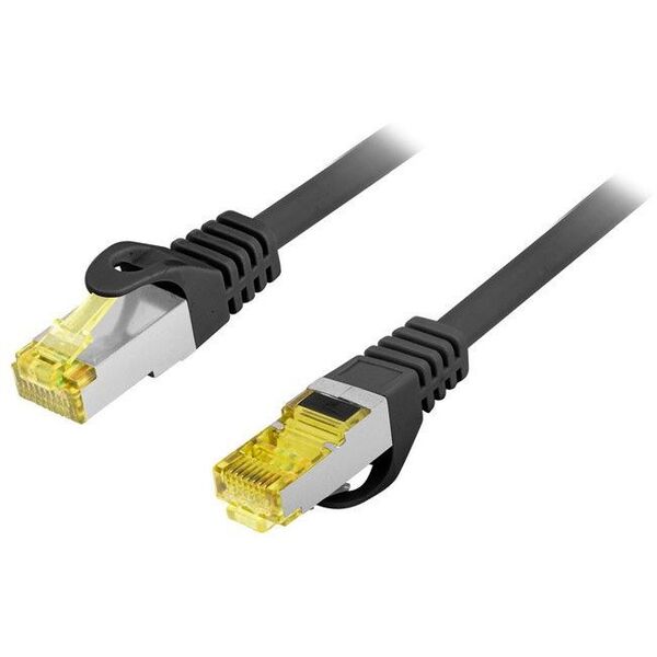 Καλώδιο Patch Equip Cat6A Εξωτερικού Χώρου S/FTP 2xRJ45 25.00m μαύρο LSZH