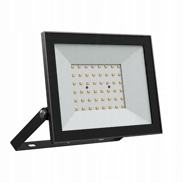 ΠΡΟΒΟΛΕΑΣ LED 50W 230V NW IP65 ΜΑΥΡΟ