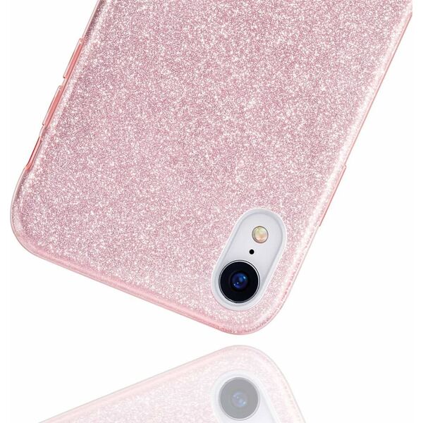 Etui SAMSUNG GALAXY A16 Brokat Glitter różowe