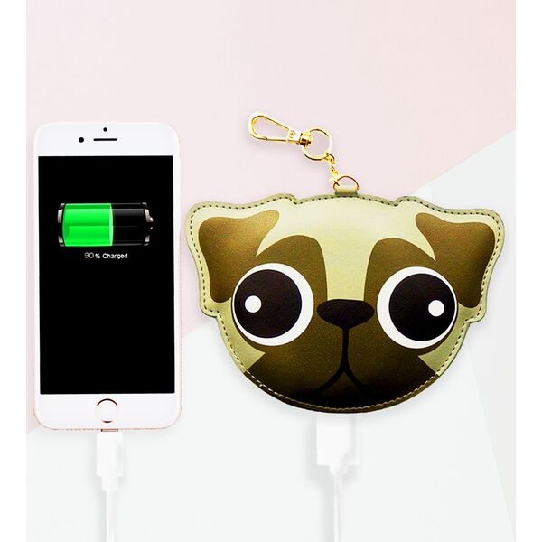 Powerbank Babaco Brelok Piesek 2200 mAh Brązowy  (4000000002)