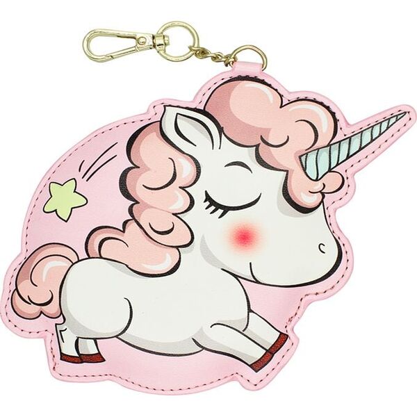 Powerbank Babaco Brelok Unicorn 2200 mAh Biało-różowy  (4000000006)