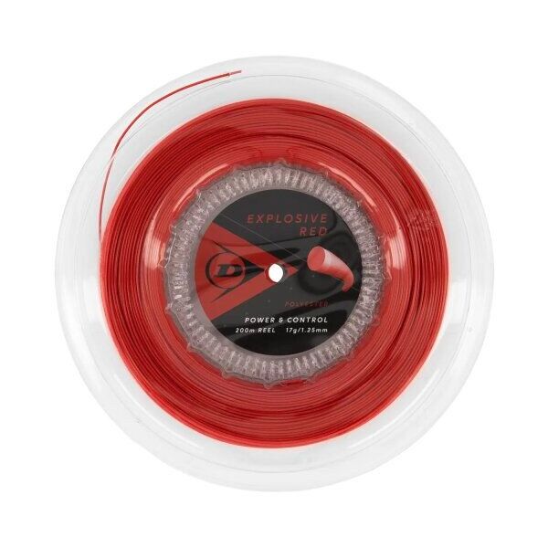 Τενιστική χορδή Dunlop EXPLOSIVE RED 1.25mm 200m PE μονοϊνίδιο κόκκινο