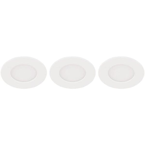 EGLO FUEVA 5 ΕΝΤΟΙΧΙΖΟΜΕΝΟ. 3X2,7W ΡΥΘΜΙΖΟΜΕΝΟ. 300LM Ø86 IP44 ΛΕΥΚΟ