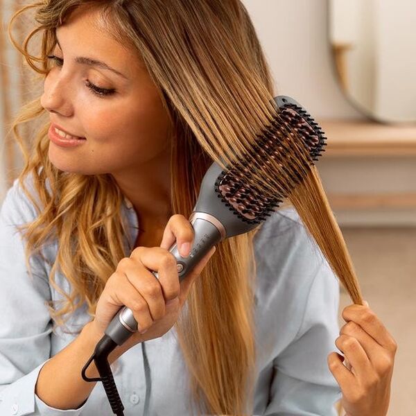 Elektryczna szczotka do włosów Cecotec InstantCare Square Brush