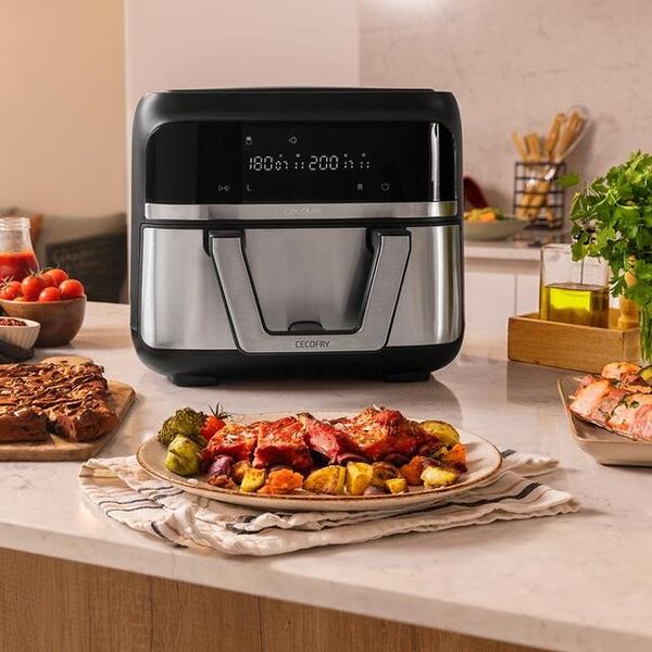 Frytkownica beztłuszczowa Cecotec Cecofry Dual 9000
