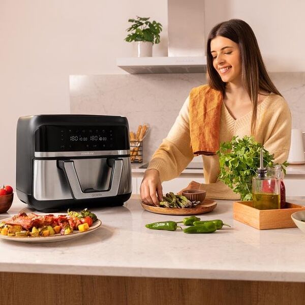 Frytkownica beztłuszczowa Cecotec Cecofry Dual 9000