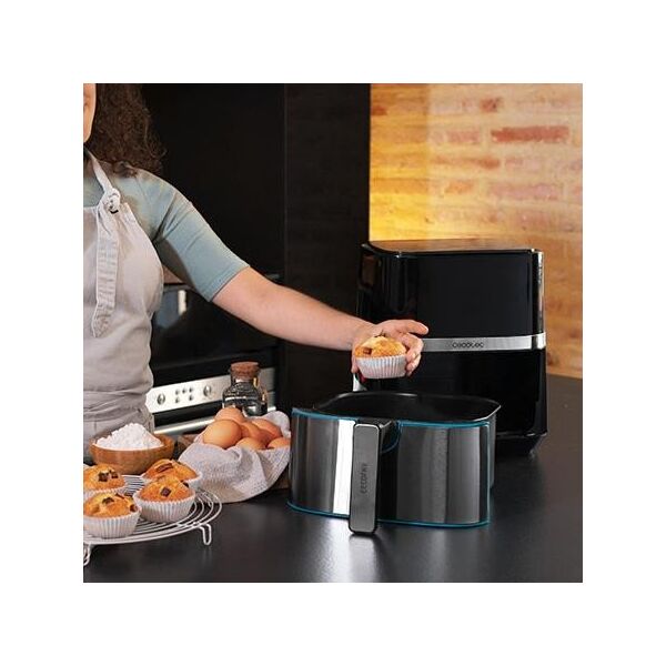 Frytkownica beztłuszczowa Cecotec Cecofry Full InoxBlack 5500 Pro