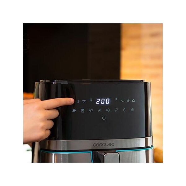 Frytkownica beztłuszczowa Cecotec Cecofry Full InoxBlack 5500 Pro