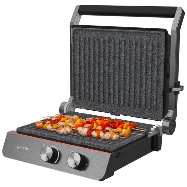 Grill elektryczny Cecotec Rock'nGrill Blaze Neon