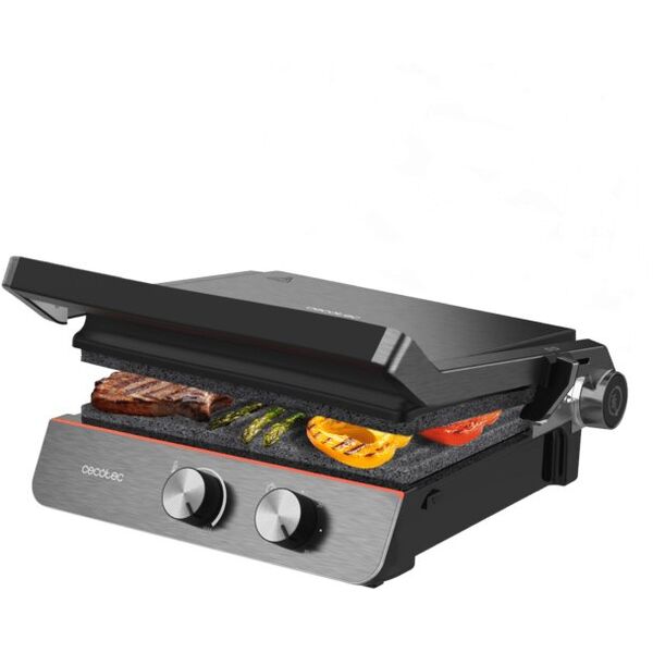Grill elektryczny Cecotec Rock'nGrill Blaze Neon