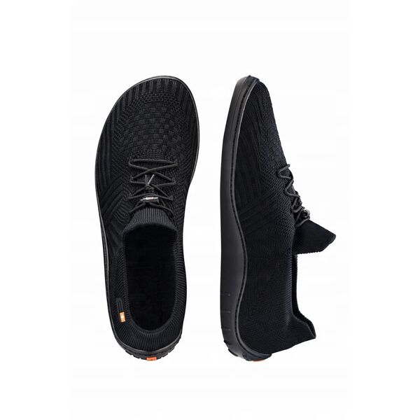 SH5003M Ανδρικά παπούτσια barefoot merino μαύρο/μαύρο 40