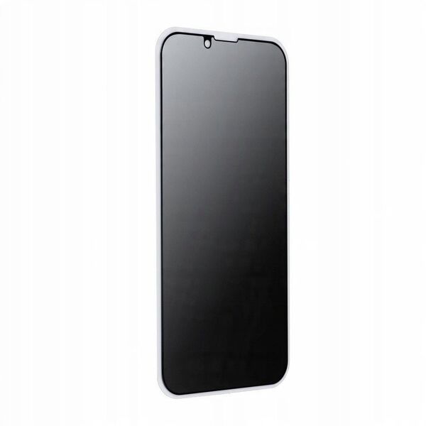 5D Full Glue Tempered Glass - για iPhone 15 / 16 (MATTE) μαύρο