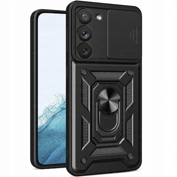 ETUI DEFENDER SLIDE CASE DO SAMSUNG GALAXY S23 CZARNA NAKŁADKA ETUI PLECKI