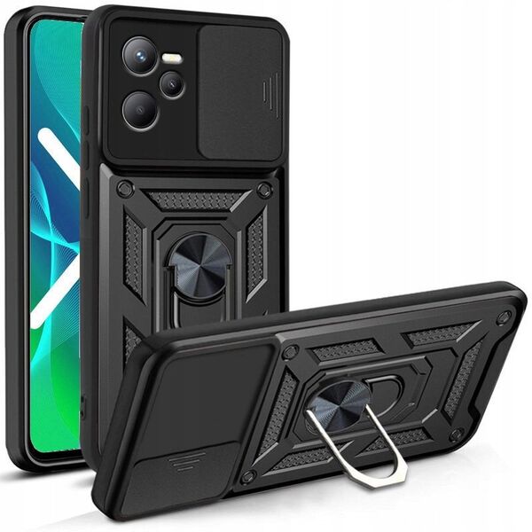 ETUI DEFENDER SLIDE CASE DO SAMSUNG GALAXY S25 CZARNA NAKŁADKA ETUI PLECKI