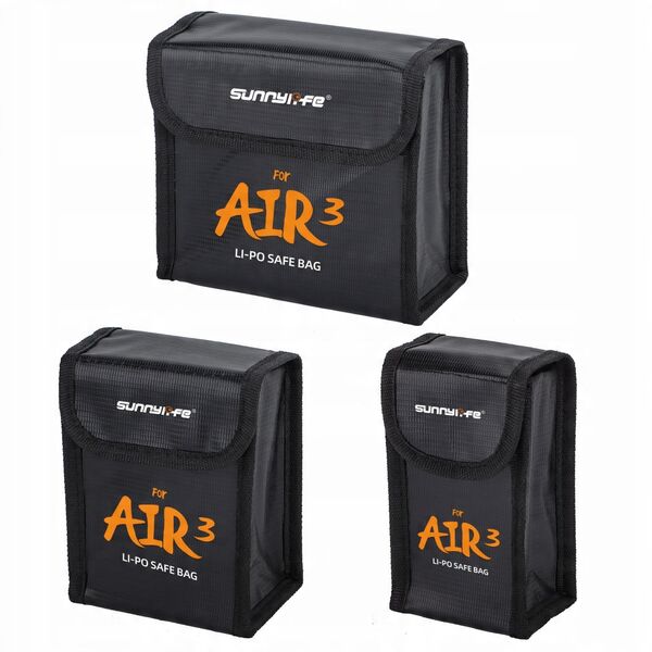 Futerał Etui Pokrowiec 1x Akumulator Bateria Ognioodporny Dji Air 3 / 3s / 3 S / A3-dc597-1