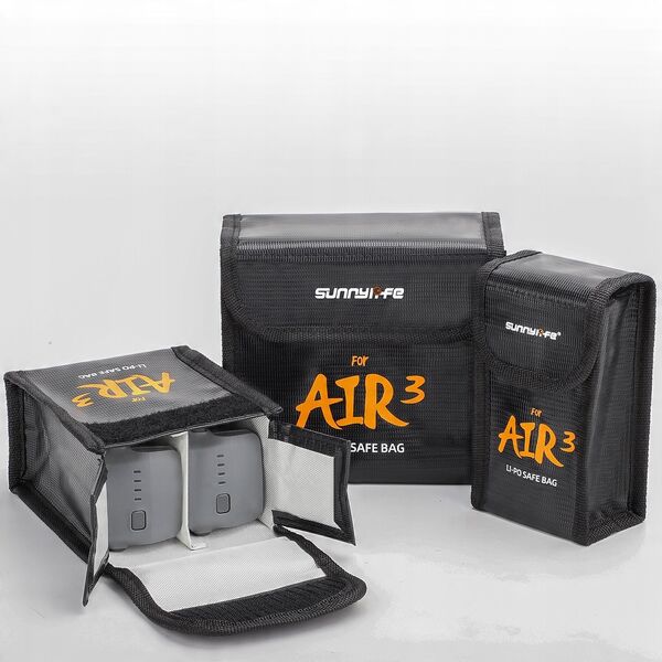 Futerał Etui Pokrowiec 1x Akumulator Bateria Ognioodporny Dji Air 3 / 3s / 3 S / A3-dc597-1