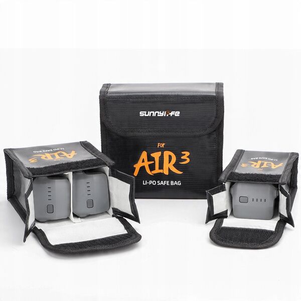 Futerał Etui Pokrowiec 1x Akumulator Bateria Ognioodporny Dji Air 3 / 3s / 3 S / A3-dc597-1